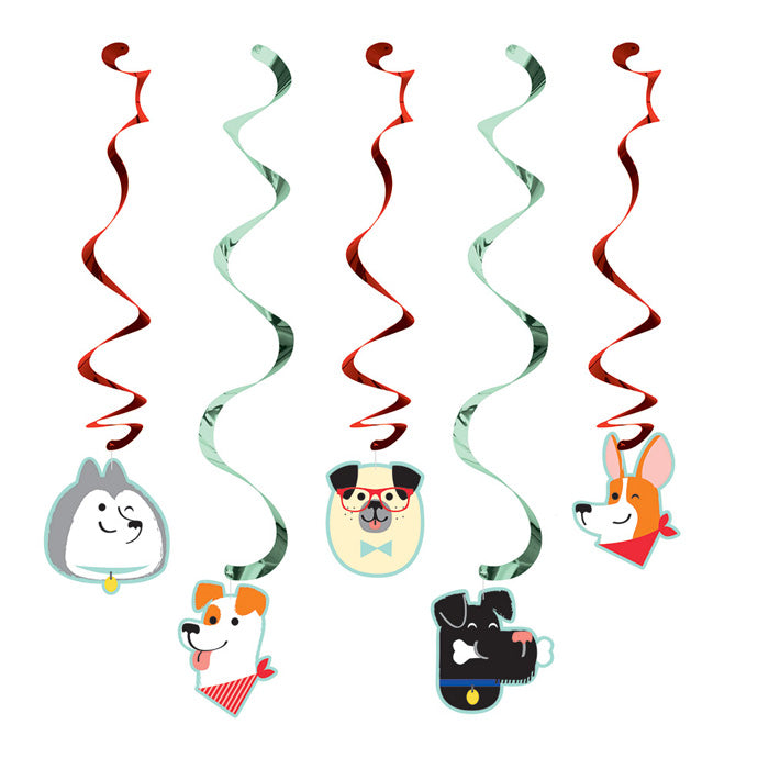 Dog Party Dizzy Danglers 30 ct