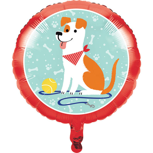 Dog Party Mylar Balloons 10 ct