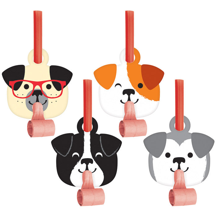 Dog Party Party Blowers 48 ct