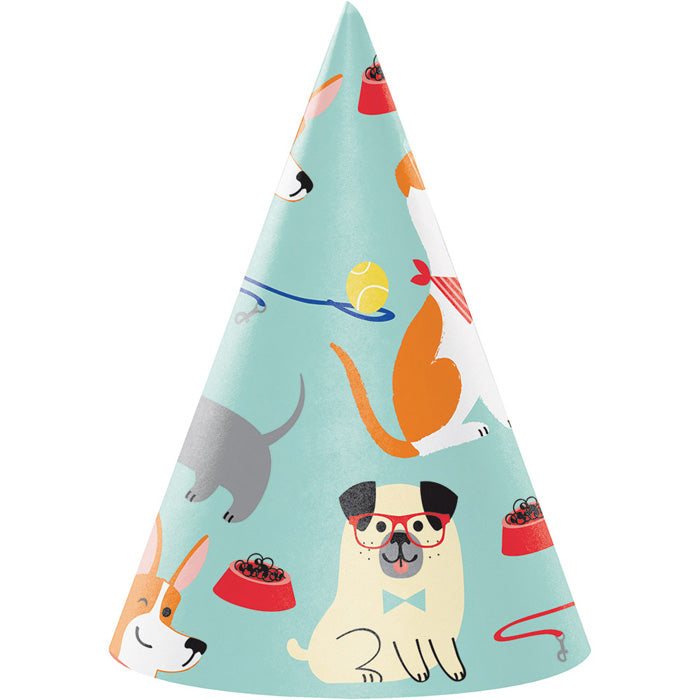 Dog Party Party Hats 48 ct