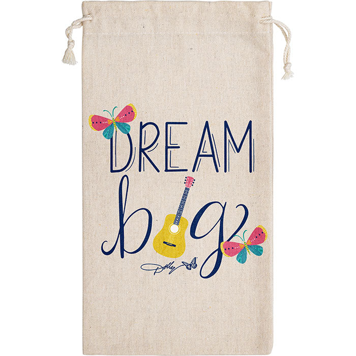 Dolly Parton Canvas "Dream Big" Wine Bag 12 ct