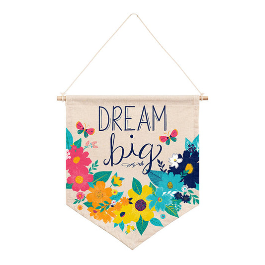 Dolly Parton "Dream Big" Hanging Canvas Sign 12 ct