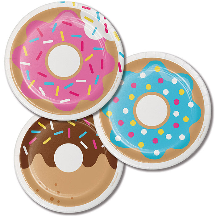 Donut Time Dessert Plates 96 ct