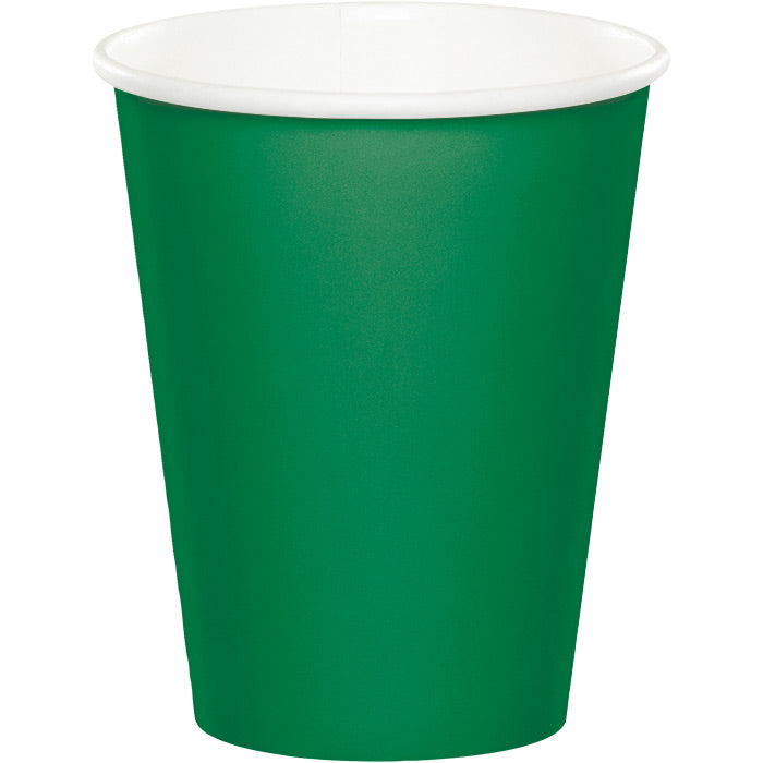 Emerald Green 9 oz Hot & Cold Cups 240 ct