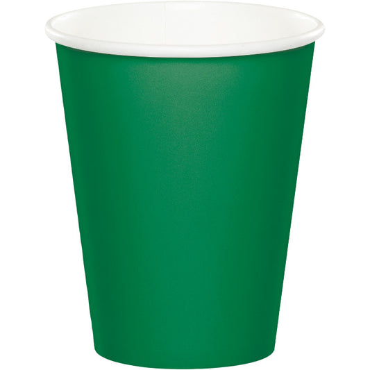 Emerald Green 9 oz Hot & Cold Cups 240 ct