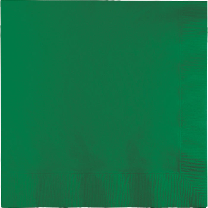 Emerald Green Dinner Napkins 3-Ply 250 ct