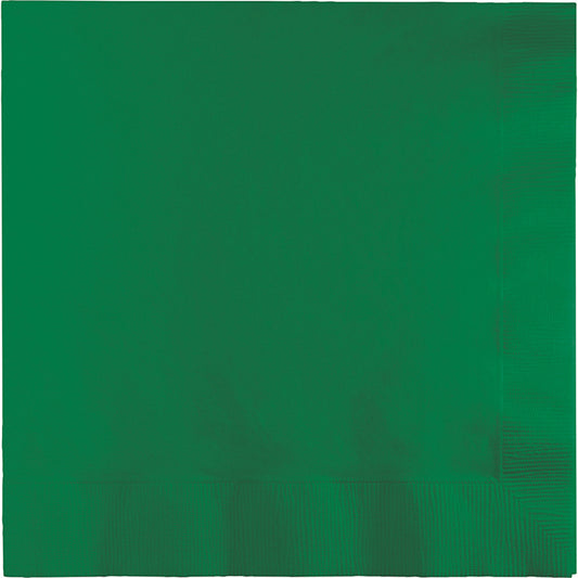 Emerald Green Dinner Napkins 3-Ply 250 ct