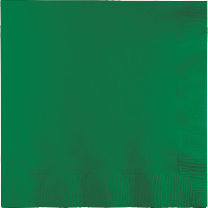 Emerald Green Luncheon Napkins 3-Ply 500 ct