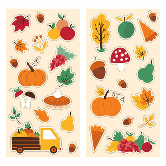 Fall Sticker Set 96 ct