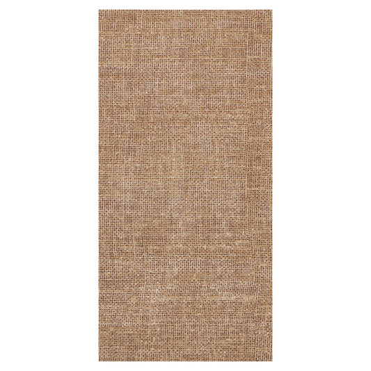 FashnPoint Natural Burlap Printed Dinner Napkins 800 ct