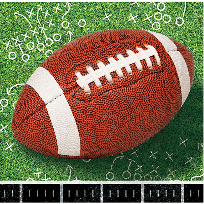 Football Beverage Napkins 192 ct