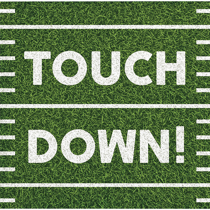 Football Fun Touchdown Beverage Napkins 192 ct