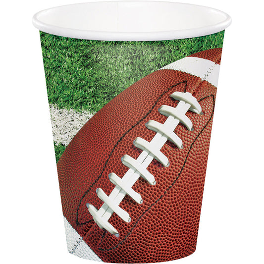 Football Party Cups 96 ct