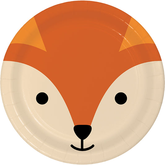 Fox Dessert Plates 96 ct