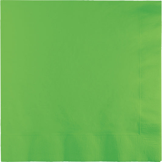 Fresh Lime Green Dinner Napkins 3-Ply 250 ct