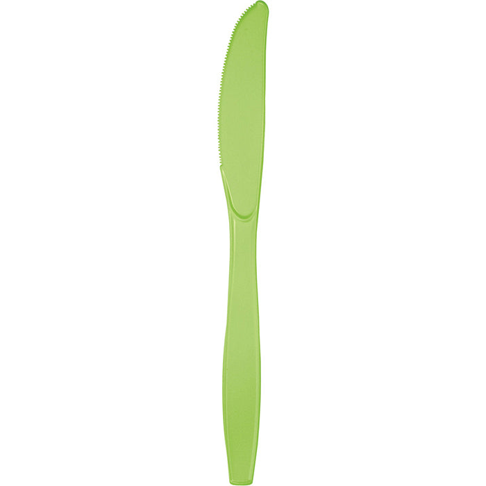 Fresh Lime Green Plastic Knives 288 ct