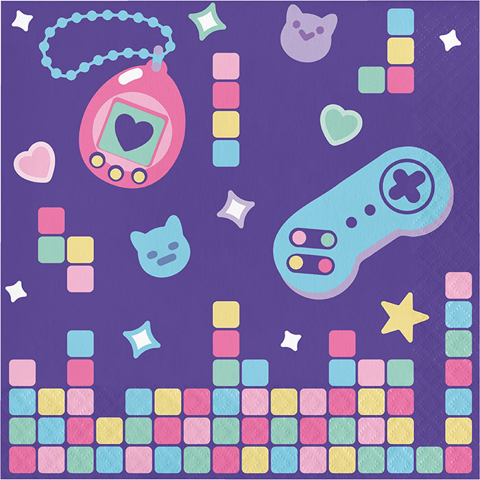 Gamer Girl Napkins 192 ct