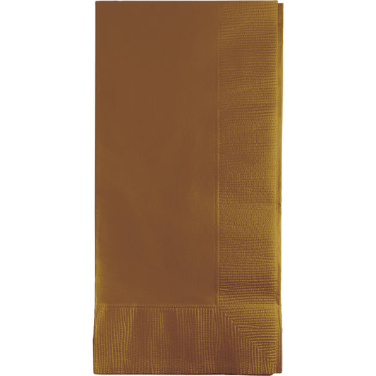 Glittering Gold 2-Ply Dinner Napkins 600 ct