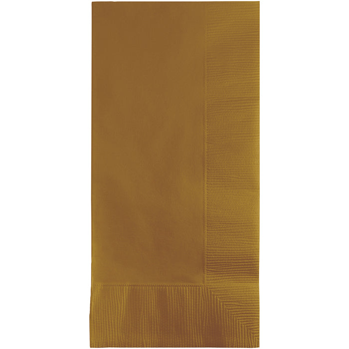 Glittering Gold 2-Ply Dinner Napkins 600 ct