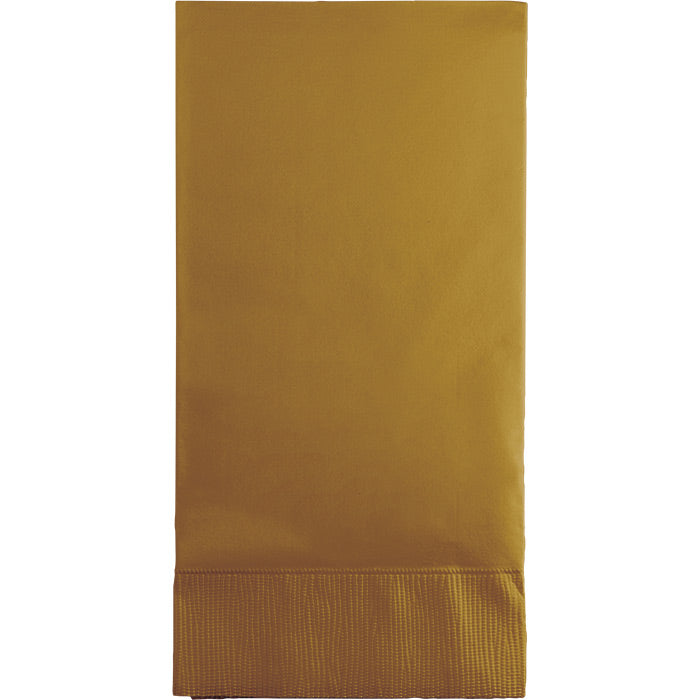 Glittering Gold 3-Ply Guest Towels 192 ct