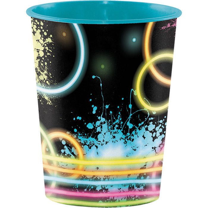 Glow Party 16 oz Favor Cups 12 ct