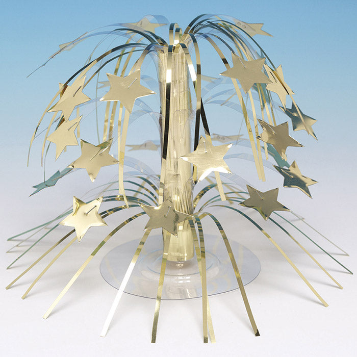 Gold Foil Cascading Centerpieces 6 ct