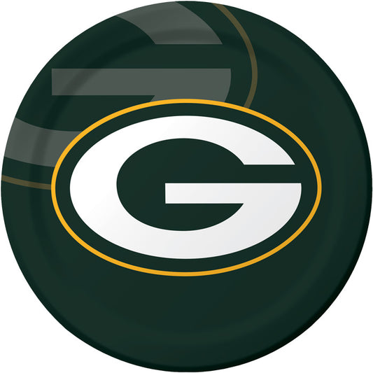 Green Bay Packers Dinner Plates 96 ct