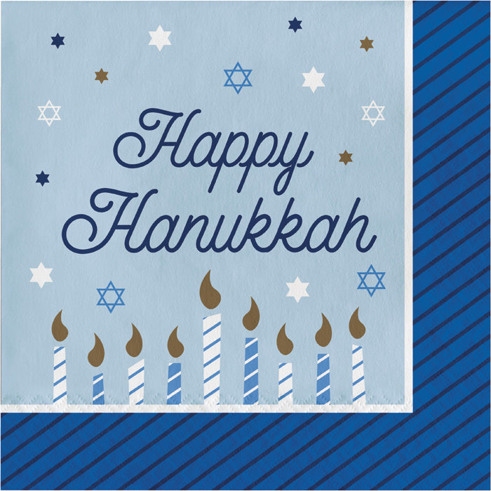 Hanukkah Celebration Luncheon Napkins 192 ct