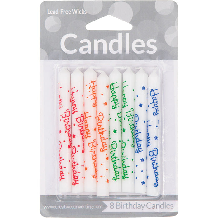 Happy Birthday Candles 48 ct