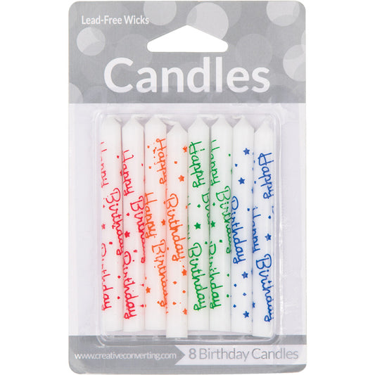 Happy Birthday Candles 48 ct