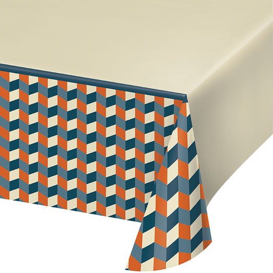 Hipster Birthday Paper Tablecloths 6 ct