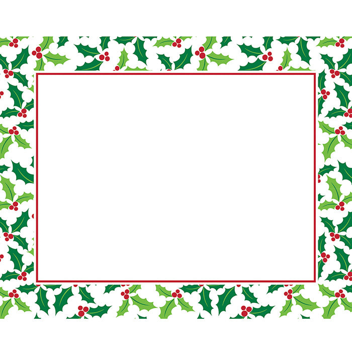 Holly Placemats 144 ct