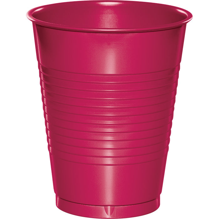 Hot Magenta 16 oz Plastic Cups 240 ct