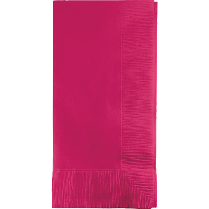 Hot Magenta 2-Ply Dinner Napkins 600 ct