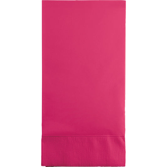 Hot Magenta 3-Ply Guest Towels 192 ct