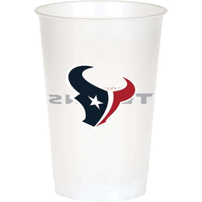 Houston Texans 20 oz Plastic Cups 96 ct