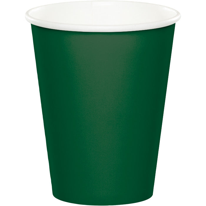 Hunter Green 9 oz Hot & Cold Cups 240 ct