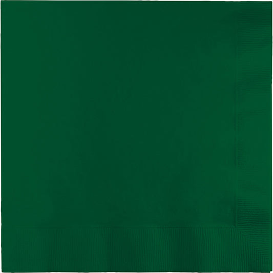 Hunter Green Dinner Napkins 3-Ply 250 ct