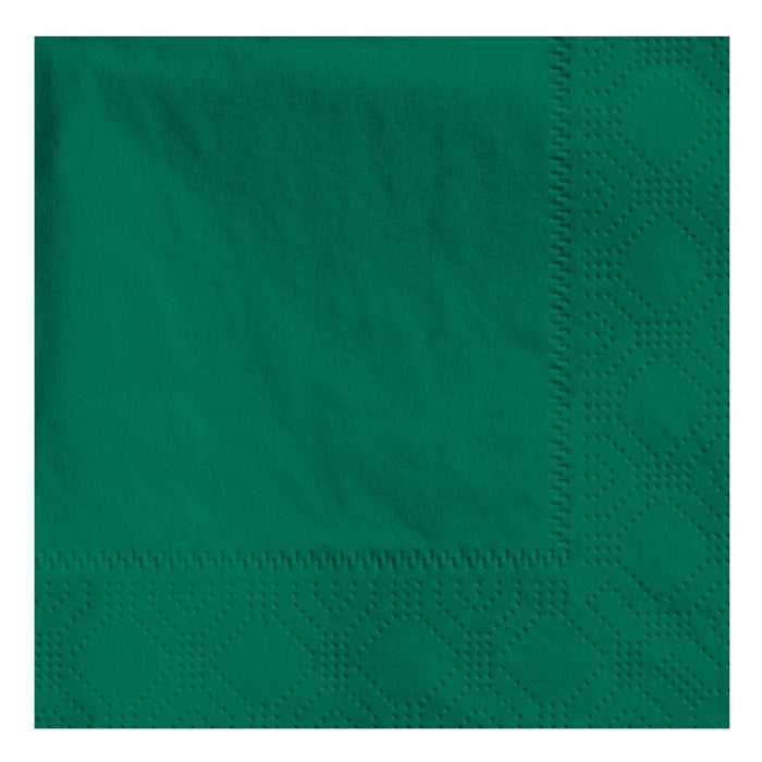 Hunter Green Hoffmaster Beverage Napkins 1,000 ct