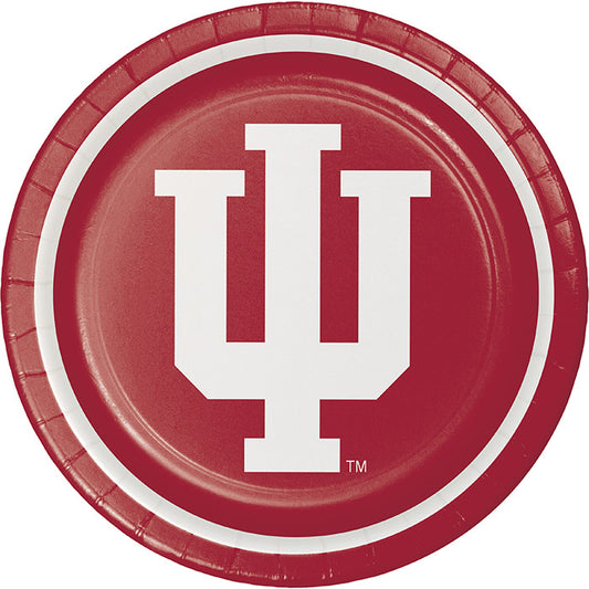 Indiana University Dinner Plate 96 ct