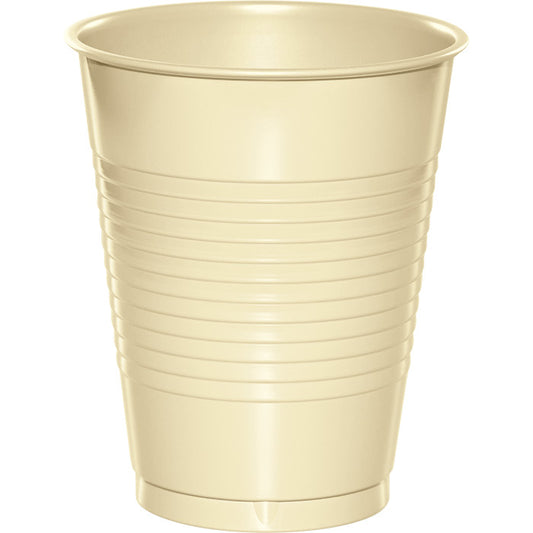 Ivory 16 oz Plastic Cups 240 ct