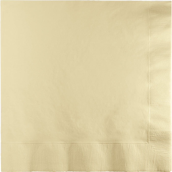 Ivory 2-Ply Luncheon Napkins 600 ct