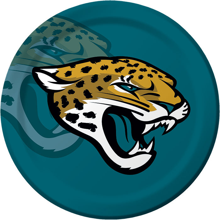 Jacksonville Jaguars Dinner Plates 96 ct