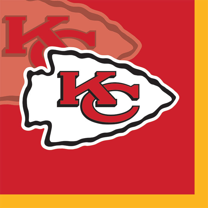 Kansas City Chiefs Beverage Napkins 192 ct