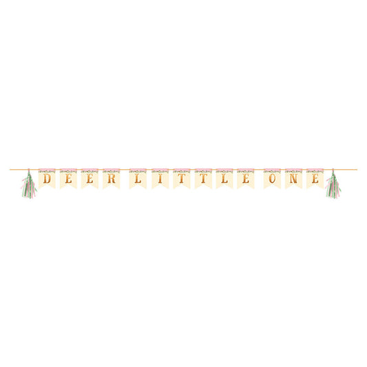 Little Deer First Birthday Banners 12 ct