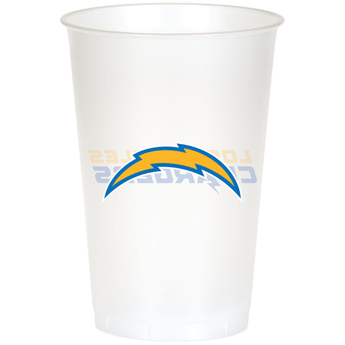 Los Angeles Chargers 20 oz Plastic Cups 96 ct