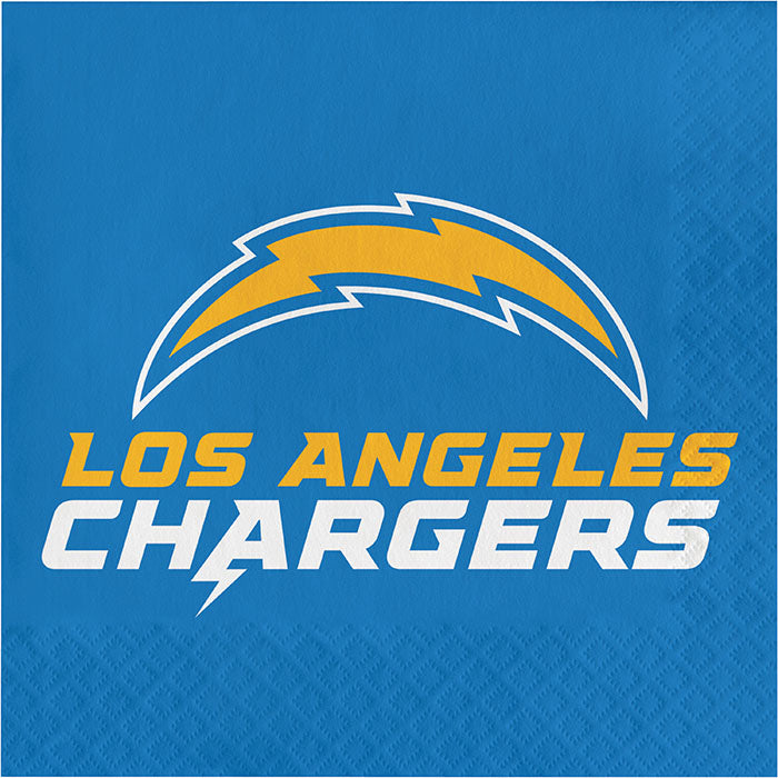 Los Angeles Chargers Luncheon Napkins 192 ct