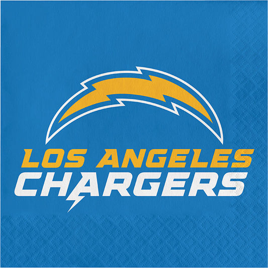 Los Angeles Chargers Luncheon Napkins 192 ct