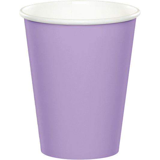 Luscious Lavender 9 oz Hot & Cold Cups 240 ct