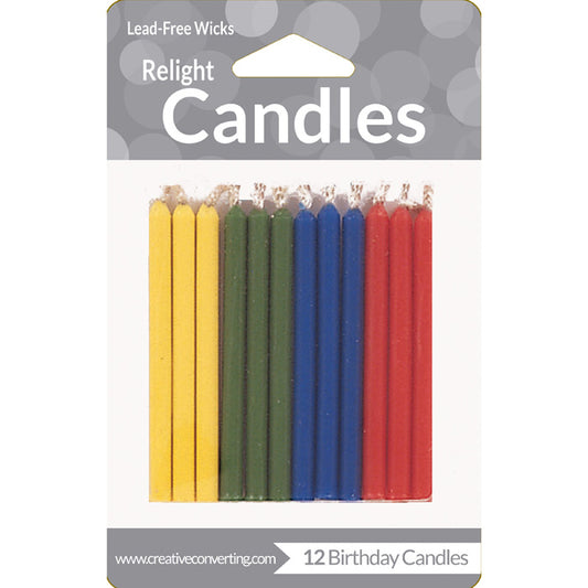 Magic Relight Candles 144 ct